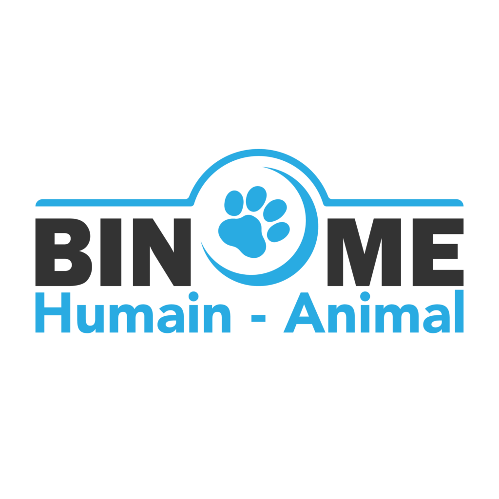 Binôme humain animal-Logo couleur fond blanc-1